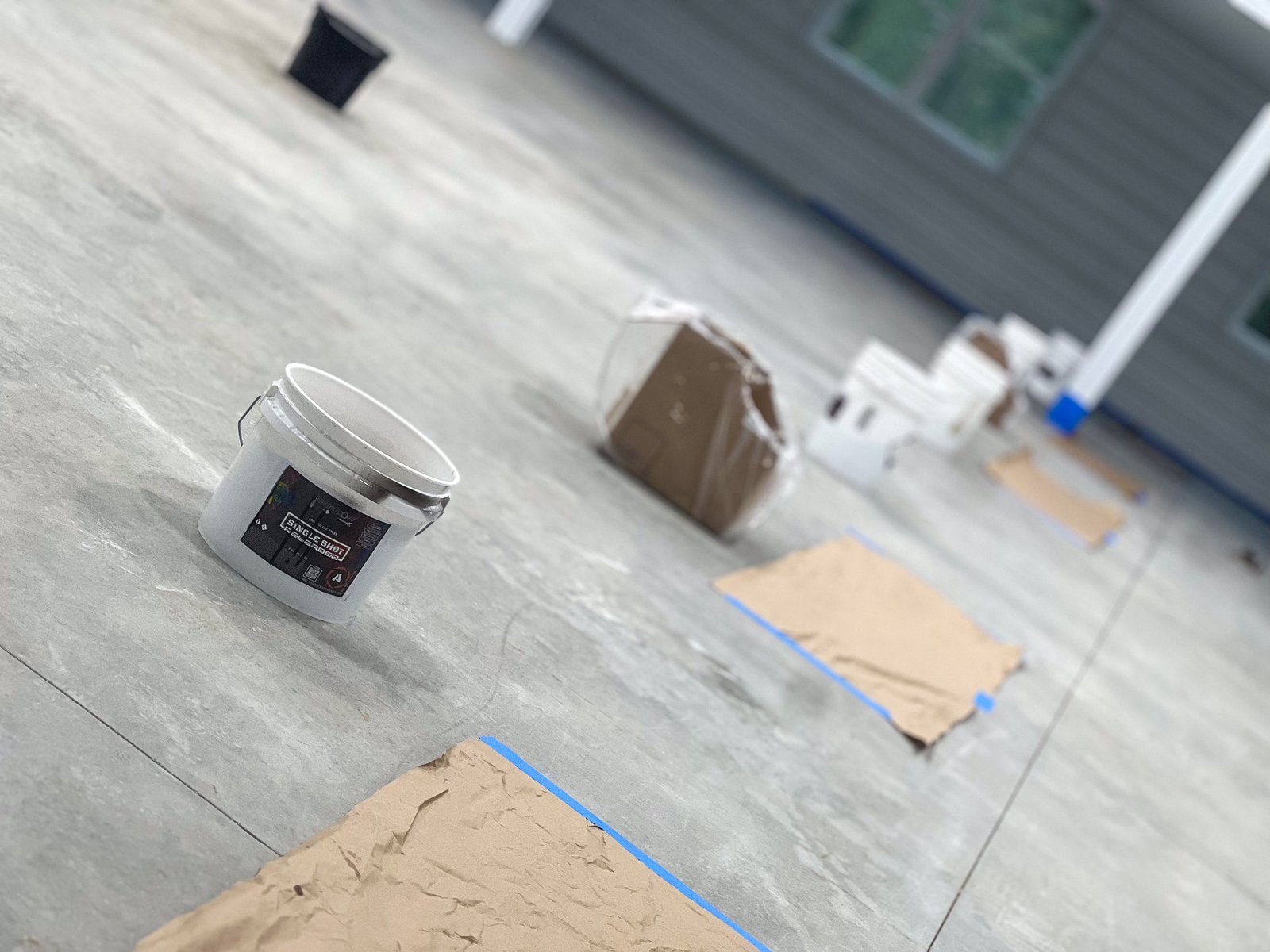 Professionally Coated Concrete Floor By Louisville Coating Company