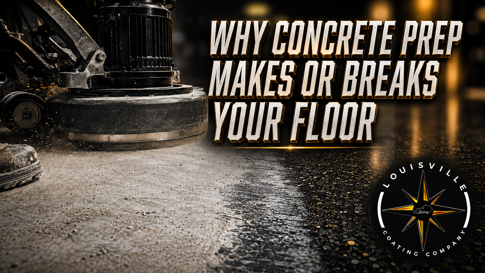 Why Concrete Prep Makes Or Breaks Your Epoxy Floor Coating