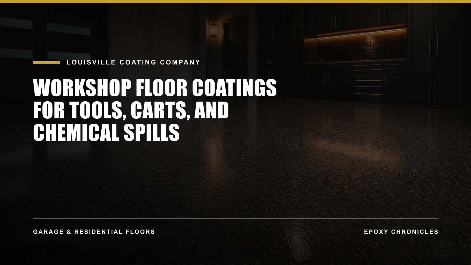 Workshop Floor Coatings for Tools, Carts, and Chemical Spills | Louisville Coating Company